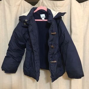 Old Navy Girls warm winter coat GUC.